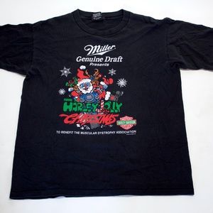Harley Jolly Xmas MGD 1994 Tee